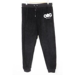NWT GBG Los Angeles Guess Women's MD Fleece Jogger Pants Gothic Grunge Casual